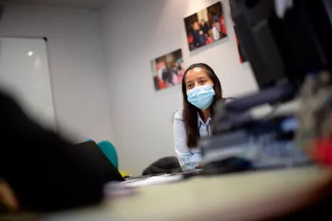 Los ángeles del Covid